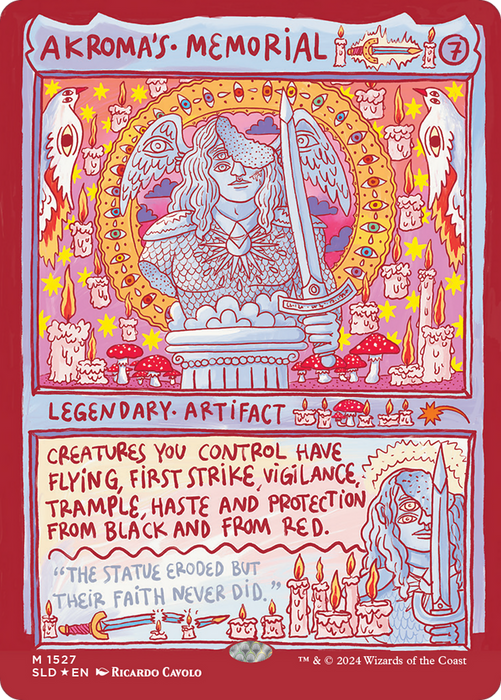 Akroma's Memorial (SLD-1527) - mythic - Foil