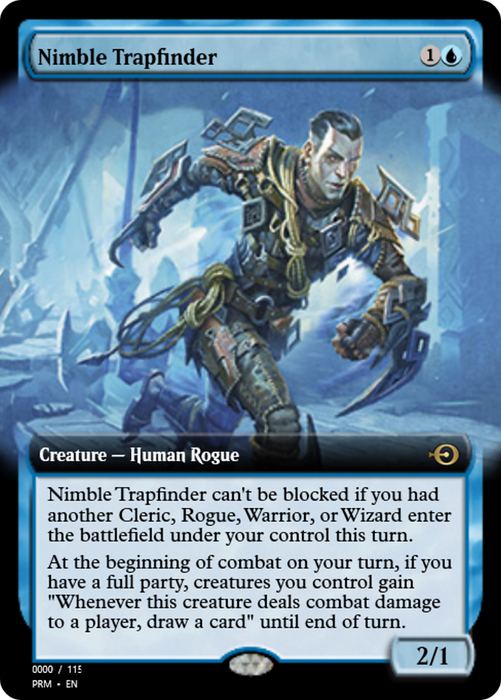 Nimble Trapfinder (PRM-83744) - rare - Foil
