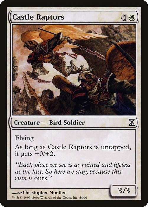 Castle Raptors (TSP-005) - common - Foil