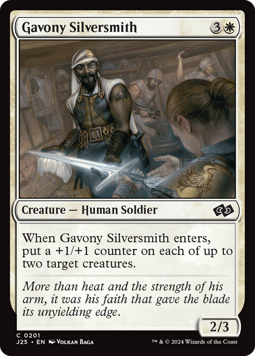 Gavony Silversmith (J25-201) - common