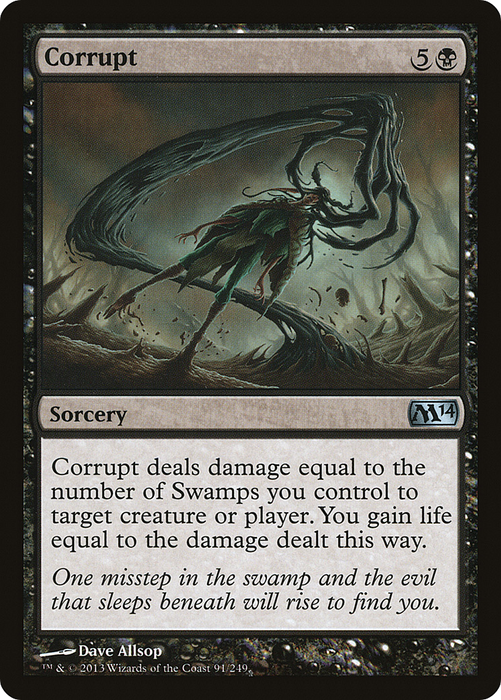 Corrupt (M14-091) - uncommon - Foil