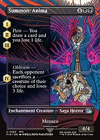Summon: Anima (Borderless) (FIN-364) - uncommon