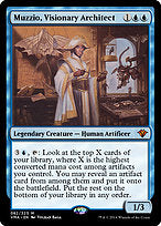 Muzzio, Visionary Architect (VMA-082) - mythic