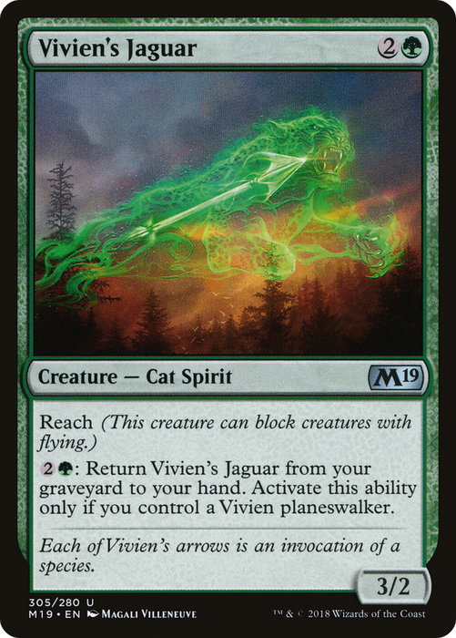 Vivien's Jaguar (M19-305) - uncommon