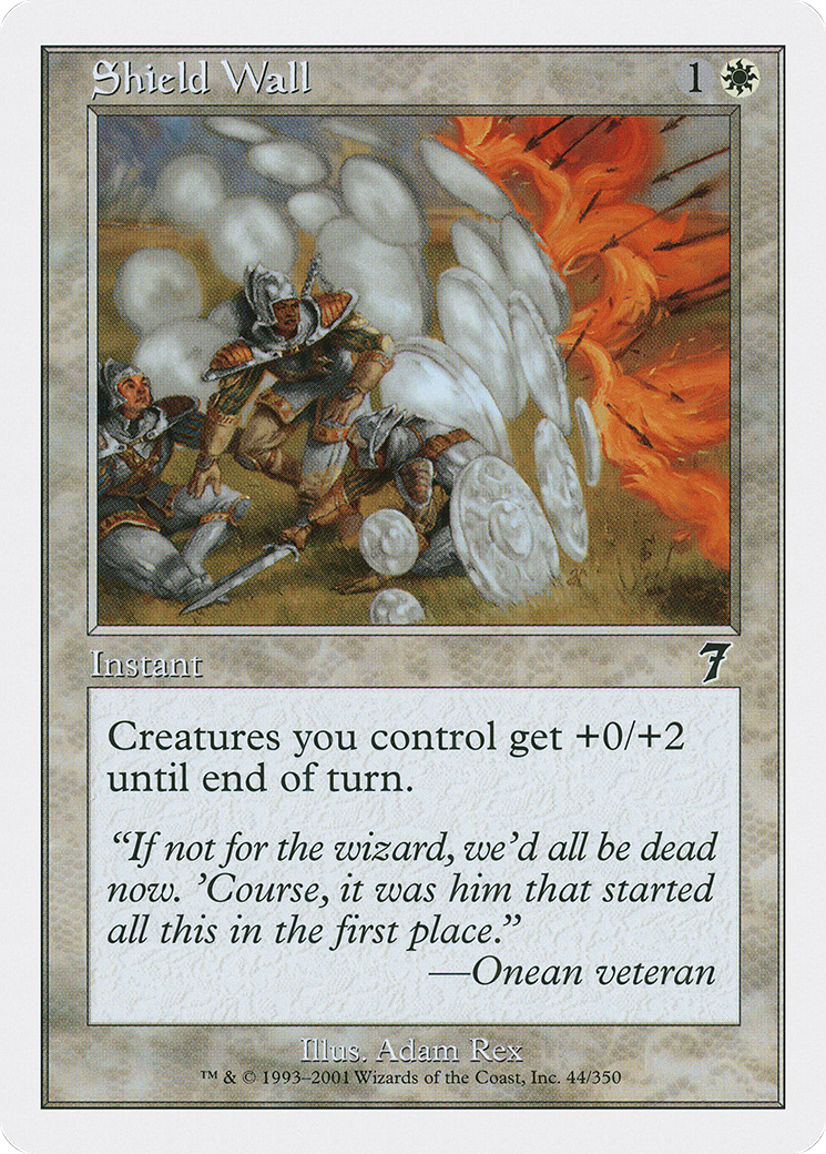 Shield Wall (7ED-044) - common