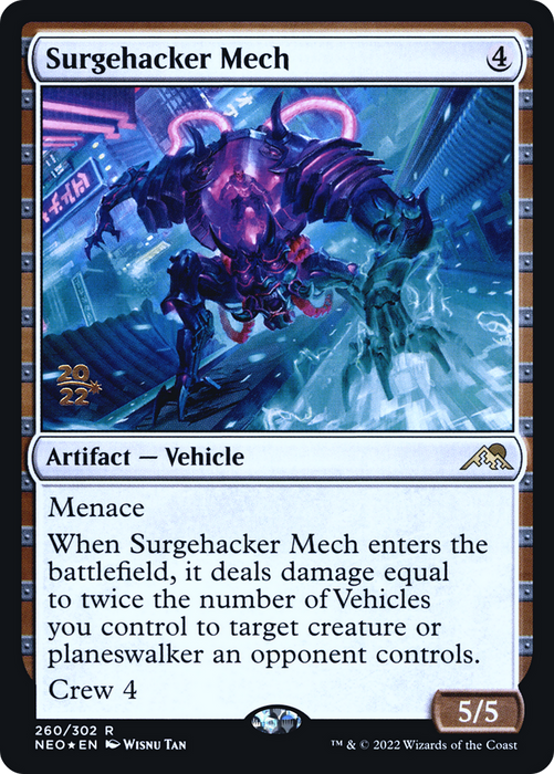 Surgehacker Mech (PRE-260S) - rare - Foil