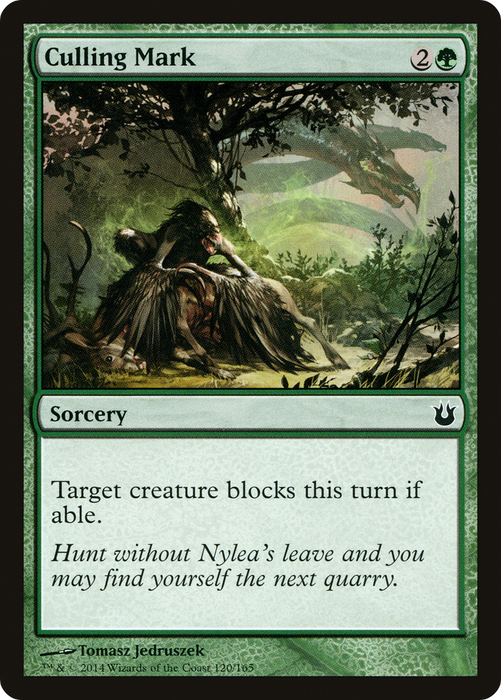 Culling Mark (BNG-120) - common - Foil
