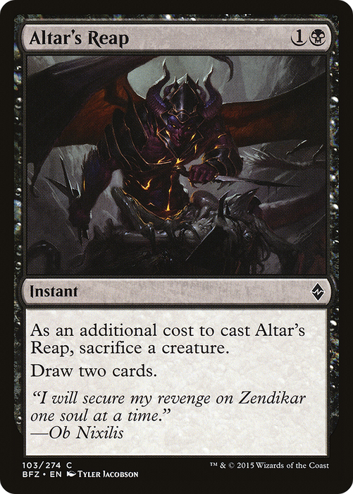 Altar's Reap (BFZ-103) - common