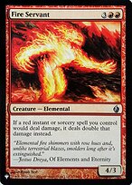 Fire Servant (LIST-PD2-15) - uncommon