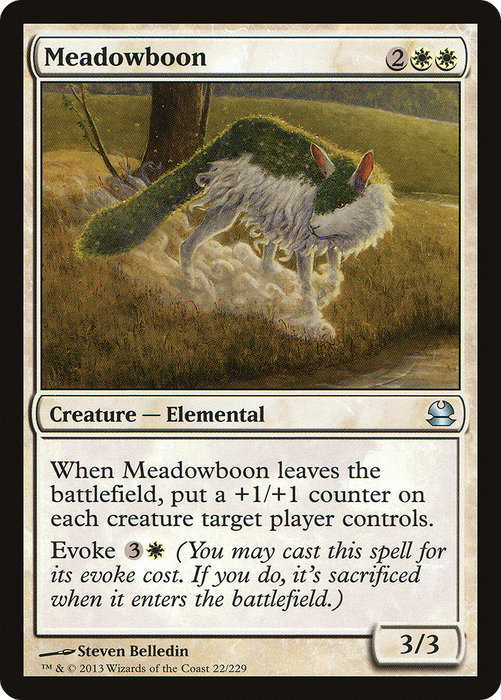 Meadowboon (MMA-022) - uncommon - Foil