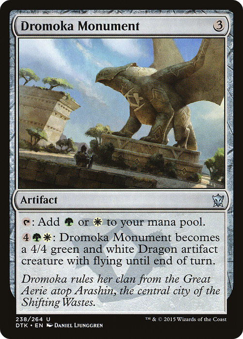 Dromoka Monument (DTK-238) - uncommon