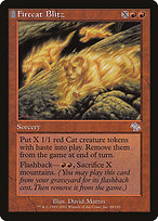 Firecat Blitz (JUD-088) - uncommon: (tombstone) - Foil
