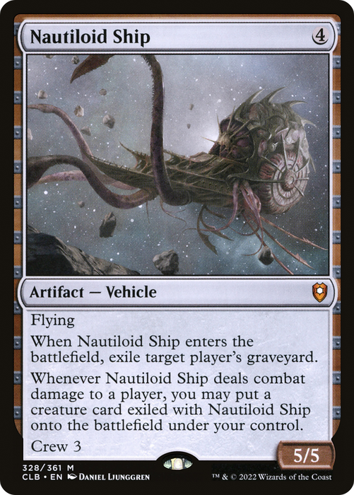 Nautiloid Ship (CLB-328) - mythic - Foil