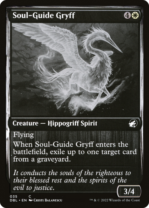 Soul-Guide Gryff (DBL-035) - common - Foil