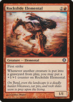 Rockslide Elemental (ALA-112) - uncommon - Foil