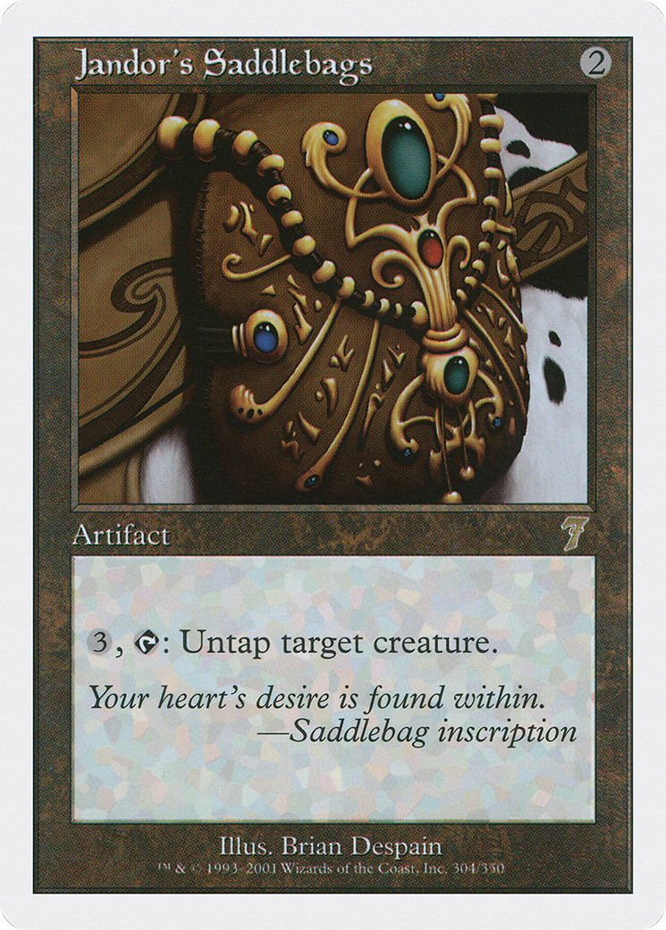 Jandor's Saddlebags (7ED-304) - rare