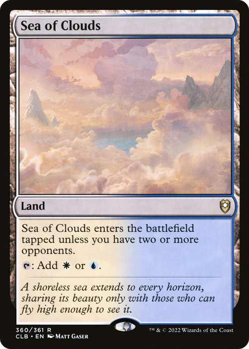 Sea of Clouds (CLB-360) - rare - Foil
