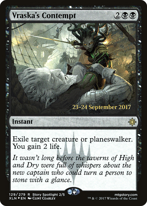 Vraska's Contempt (PRE-129S) - rare - Foil