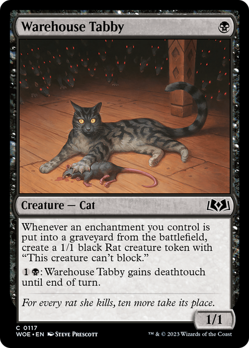 Warehouse Tabby (WOE-117) - common - Foil