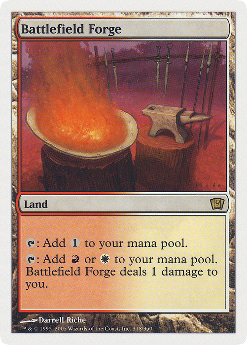 Battlefield Forge (9ED-318) - rare