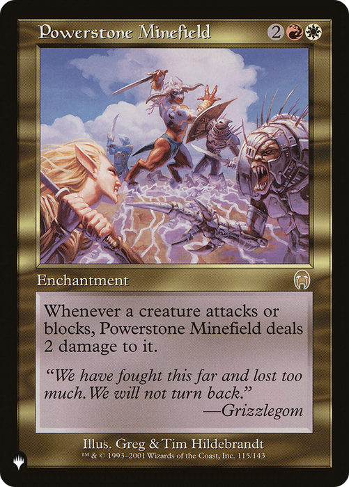 Powerstone Minefield (LIST-APC-115) - rare
