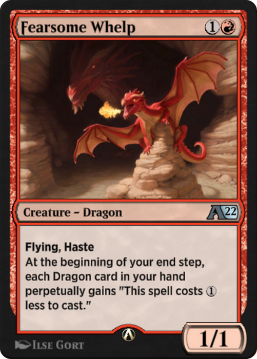 Fearsome Whelp (Y22-040) - uncommon