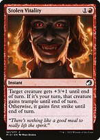 Stolen Vitality (MID-161) - common - Foil