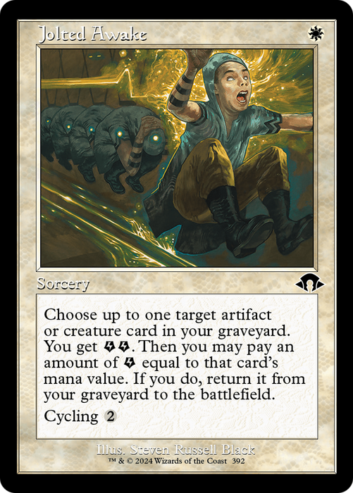 Jolted Awake (MH3-392) - common - Foil