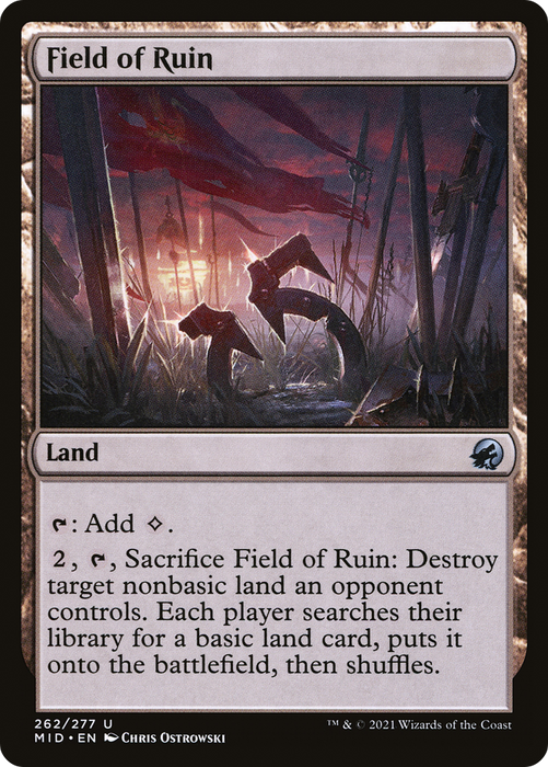 Field of Ruin (MID-262) - uncommon