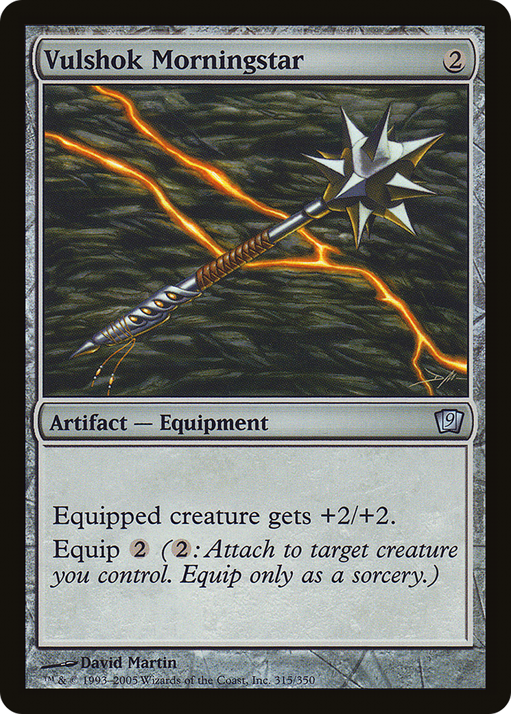 Vulshok Morningstar (9ED-315★) - uncommon - Foil