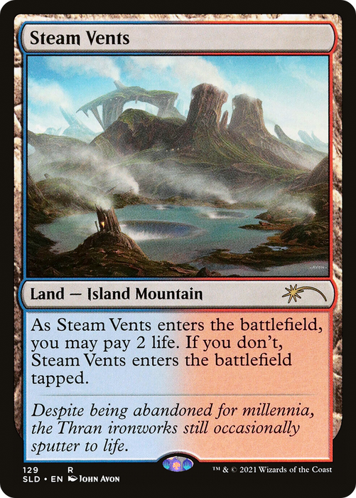 Steam Vents (SLD-129) - rare
