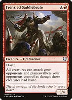 Frenzied Saddlebrute (CMR-180) - uncommon
