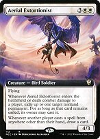 Aerial Extortionist (NCC-112) - rare: (Extended Art)