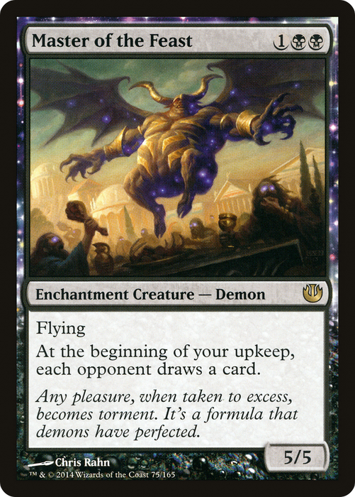Master of the Feast (JOU-075) - rare: (enchantment) - Foil