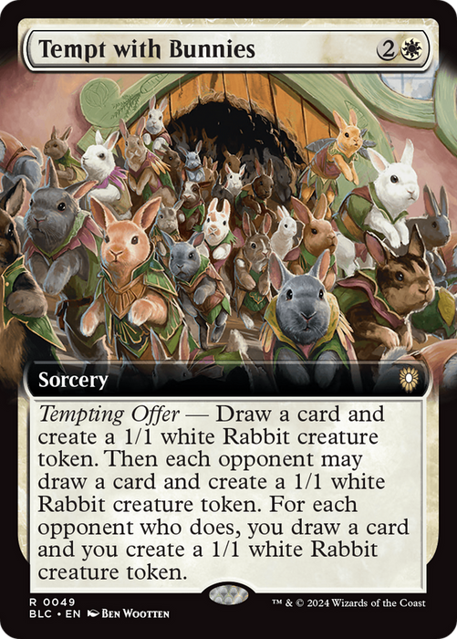 Tempt with Bunnies (BLC-049) - rare: (Extended Art)