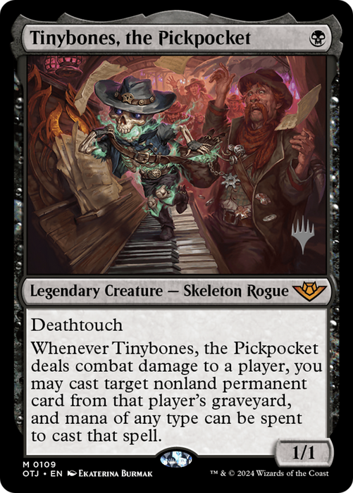 Tinybones, the Pickpocket (PPOTJ-109P) - mythic
