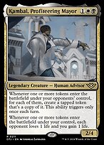 Kambal, Profiteering Mayor (OTJ-211) - rare - Foil
