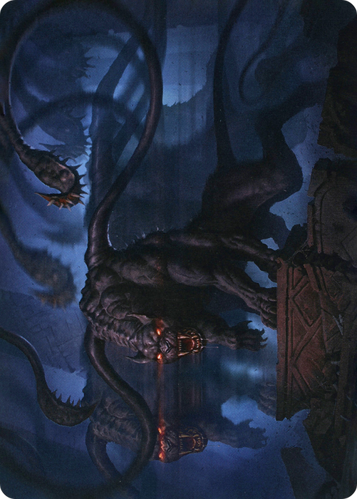 Displacer Beast // Displacer Beast (AAFR-008) - common (Borderless) - Foil