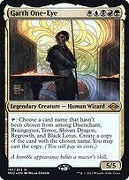 Garth One-Eye (PRE-197S) - mythic - Foil