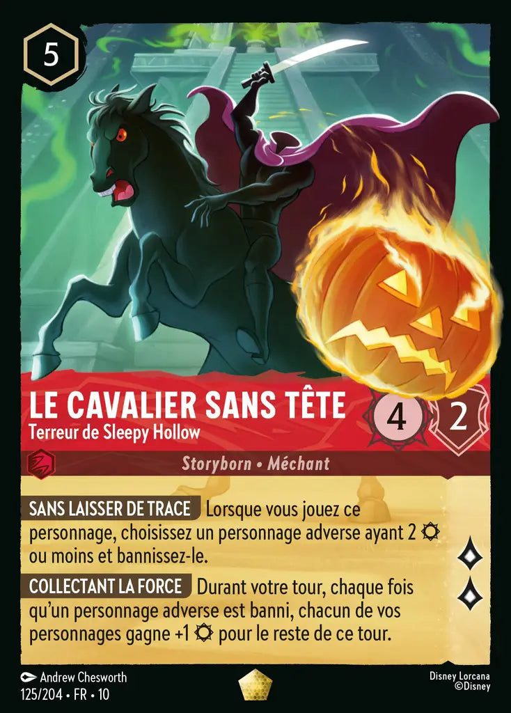 Le cavalier sans tête - Terreur de Sleepy Hollow (125/204) - LDLP - Légendaire - Cold Foil
