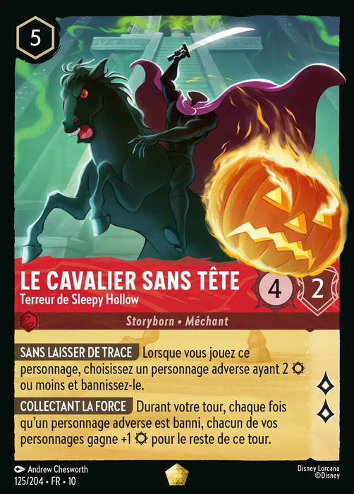 Le cavalier sans tête - Terreur de Sleepy Hollow (125/204) - LDLP - Légendaire