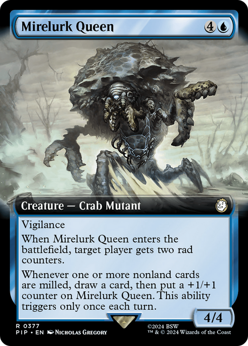 Mirelurk Queen (PIP-377) - rare: (Extended Art)