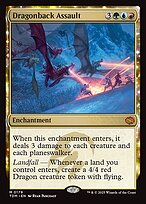 Dragonback Assault (TDM-179) - mythic: (enchantment)