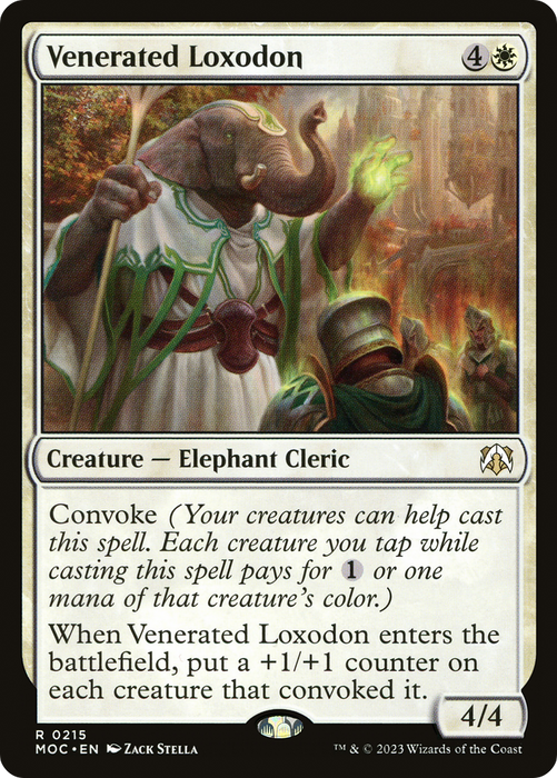 Venerated Loxodon (MOC-215) - rare