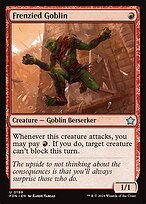 Frenzied Goblin (FDN-199) - uncommon