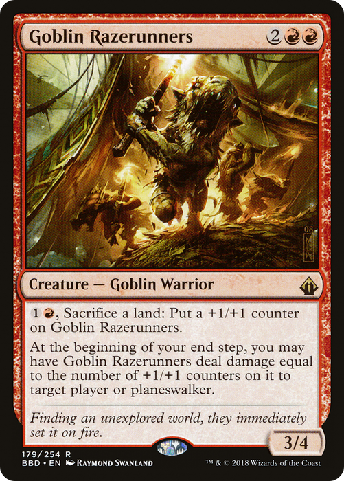 Goblin Razerunners (BBD-179) - rare