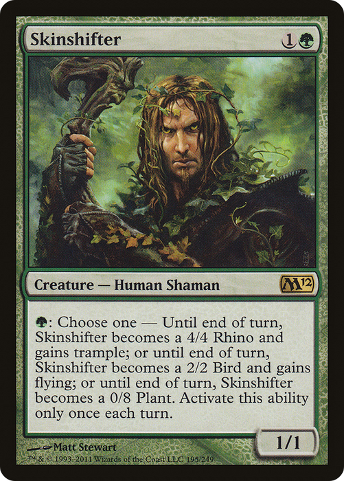 Skinshifter (M12-195) - rare - Foil