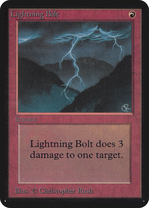 Lightning Bolt (LEA-161) - common