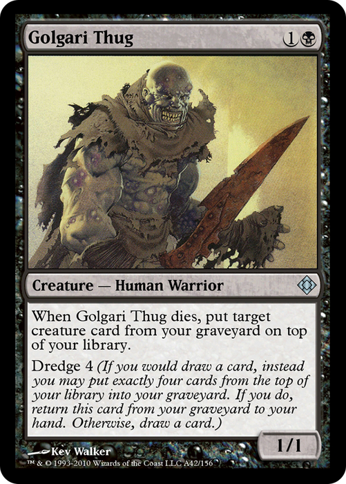 Golgari Thug (TD0-A42) - uncommon