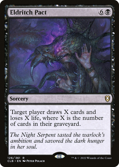 Eldritch Pact (CLB-126) - rare